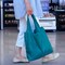 Wrapables Large & Small Foldable Tote Nylon Reusable Grocery Bags, Set of 2
